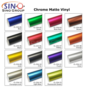<span class=keywords><strong>Vinilo</strong></span> Adhesivo para Vehículos Cromado Mate Metálico de 1.52x18M, Libre de Burbujas, para Envolver la Carrocería del Auto - Product Image 5