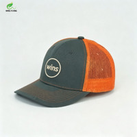 Casquette de baseball sportive Wins Flying Richardson 112 Trucker Hat à 6 panneaux, casquette Richardson Gorras Trucker Hat à dos en maille avec logo personnalisé