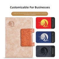 Cuaderno Magnético A5 de Cuero PU Vintage con Hebilla Grabada, 100 Hojas Rayadas, Diario Multicolor para Negocios y Uso Diario