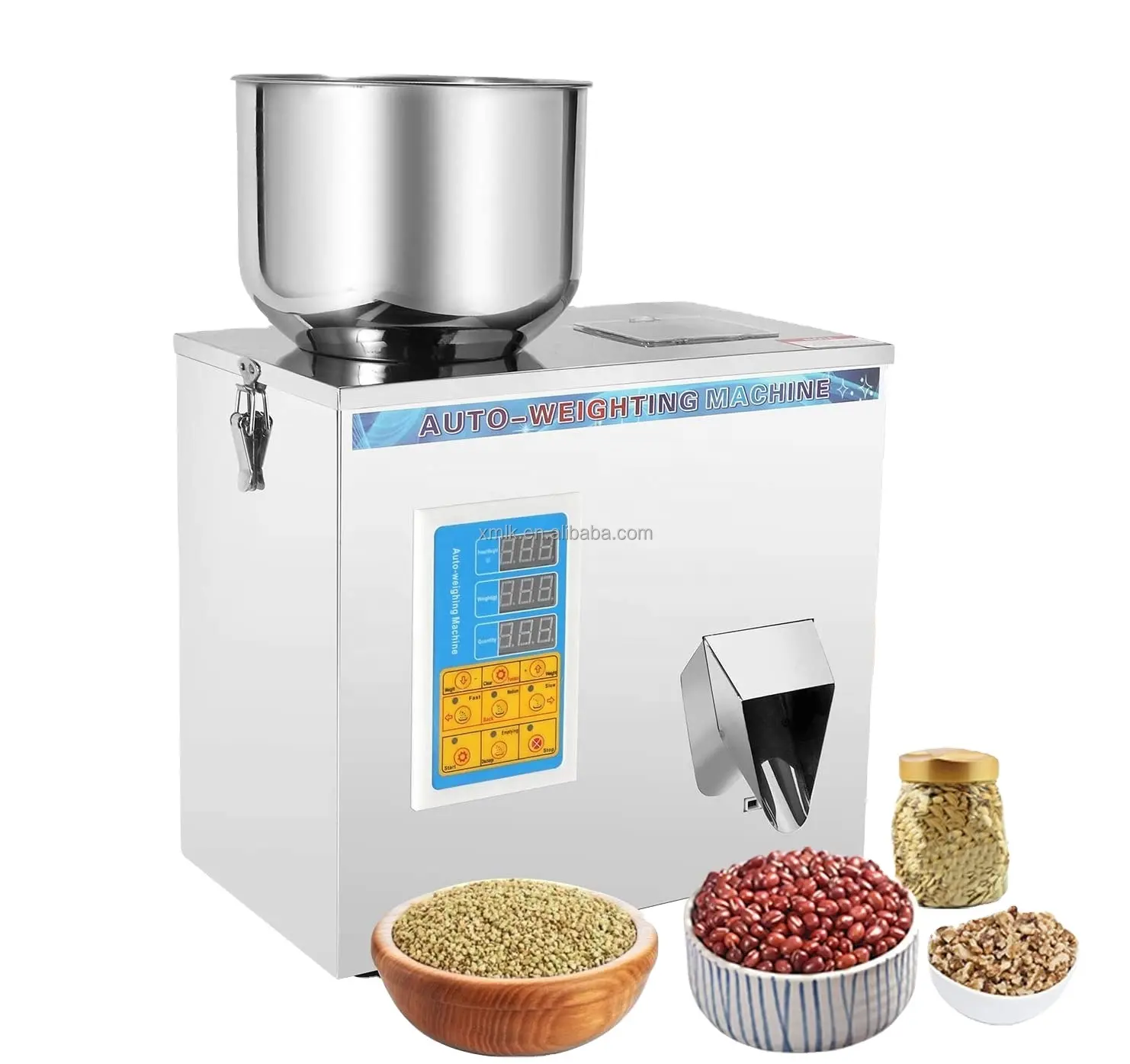 Automatic Small Food Sugar Black Rice Powder Sachet Tea Bag Weighing und Filling Machine
