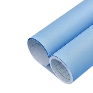 ورق حائط من كلوريد البولي فينيل أزرق سماوي صديق للبيئة ذاتي من ورق الحائط واقي لغرفة الأولاد - Product Image 1