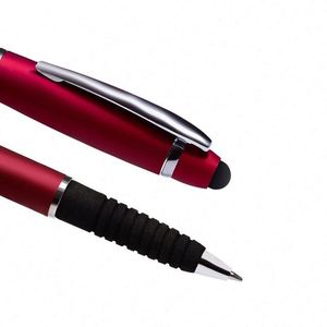 High Quality Custom Logo LED Light <b>Multi</b>-Function Metal Ballpoint for Stylus <b>Pen</b> 1.0 mm Writing Width for Business or School - Product Image 5