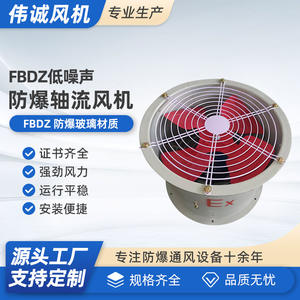 Ventiladores Axiales de Flujo de Aire de Bajo Ruido y Eficiencia Energética Serie DZ-13 con Rodamiento de Bolas y Corriente Eléctrica Alterna - Product Image 3