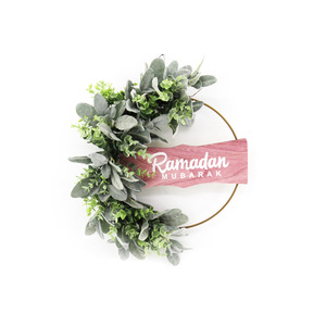 Bagues <span class=keywords><strong>d</strong></span>écoratives en feuilles <span class=keywords><strong>d</strong></span>'eucalyptus, <span class=keywords><strong>pour</strong></span> fête, <span class=keywords><strong>porte</strong></span> <span class=keywords><strong>d</strong></span>'<span class=keywords><strong>entrée</strong></span>, <span class=keywords><strong>pour</strong></span> fenêtre de Ramadan, <span class=keywords><strong>pour</strong></span> <span class=keywords><strong>d</strong></span>écoration intérieure - Product Image 5
