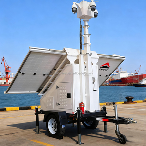 Trailer CCTV Mobile Tenaga Surya Desain Baru 2026 untuk Lokasi Konstruksi - Product Image 5