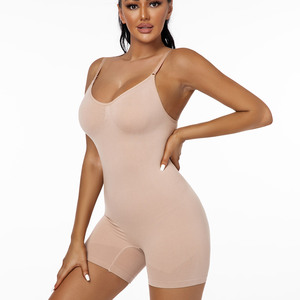 Wholesale Women's Tight Fitting Full Body Shaper Tummy Control Seamless Bodyshapers for Women <b>Shapewear</b> Breathable Underwear - Product Image 3
