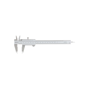 0-150mm Vernier Asimeto Caliper 0.02mm Graduation ±0.03mm Accuracy <b>Dual</b> Inch/Metric Scale with <b>Lock</b> Screw - Product Image 1