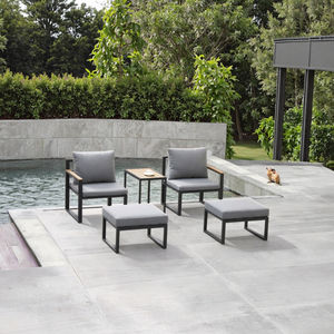 BHR Ensemble <span class=keywords><strong>de</strong></span> canapés polyvalents en aluminium pour <span class=keywords><strong>petit</strong></span> <span class=keywords><strong>jardin</strong></span>, balcon, cour, économie d'espace, combinaison <span class=keywords><strong>de</strong></span> meubles multi-usages - Product Image 1