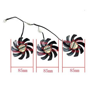 FDC10H12D9-C 4PIN 85MM adapté à la carte graphique SAPPHIRE Radeon <span class=keywords><strong>R9</strong></span> 380 390 390X 280 <span class=keywords><strong>290</strong></span> 290X NITRO/Vapor-X OC - Product Image 6