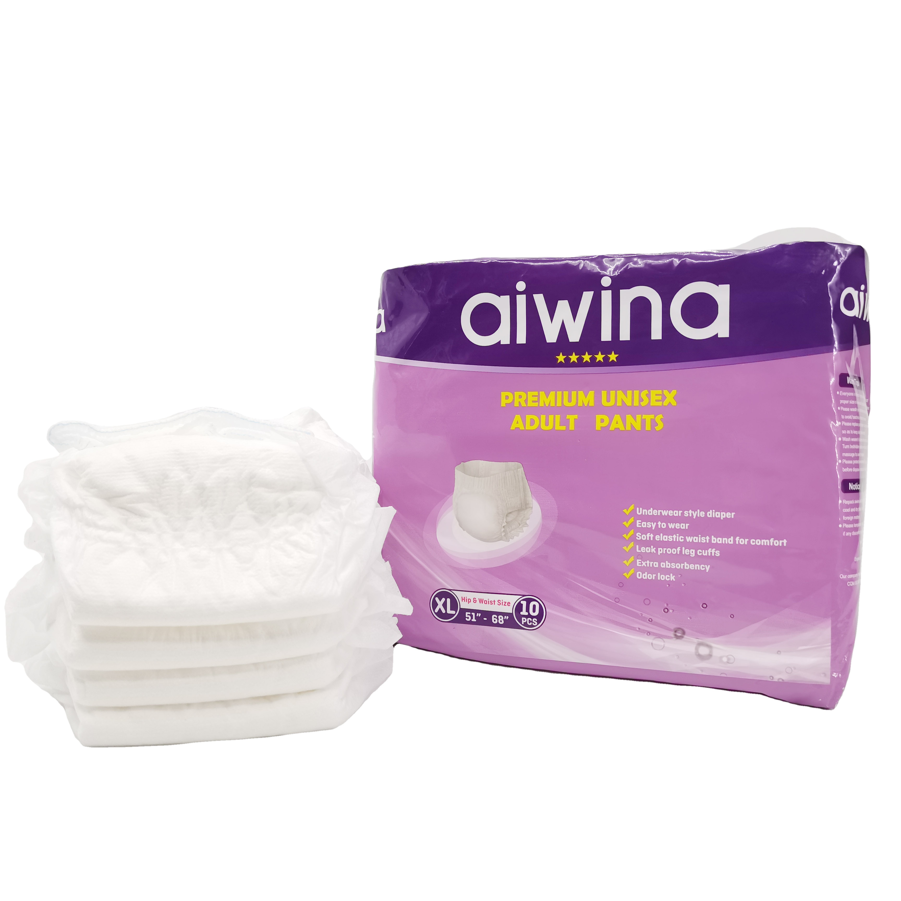 Мягкие воздухопроницаемые тонкие одноразовые нетканые подгузники aiwin, одежда для взрослых, супер качество, оптовая цена, поставщик, оптовая продажа