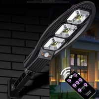 Lampe solaire extérieure sans fil à détecteur de mouvement LED rechargeable 60/90 Cob pour jardin et rue