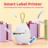 Imprimante d'étiquettes thermiques sans fil Bluetooth de petite taille pour PC Android IOS