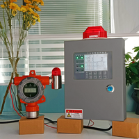 Alarma Industrial de Gas Combustible para CH4, Gas Natural, GLP (C3H8/C4H10) y Acetileno (C2H2) Ideal para Escuelas y Cocinas