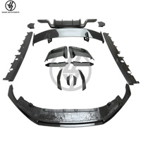 Kits de carrosserie en fibre de carbone sèche de style performance pour Audi R8 Kit 2016-2018 : Jupes latérales, Lame de diffuseur avant, Aileron arrière, Pièces automobiles