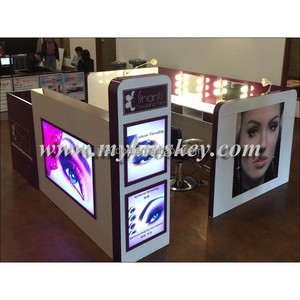 Quiosco de enhebrado de cejas de Venta caliente de moda: quiosco de estación de peluquero diseñado en 3D a la venta - Product Image 5