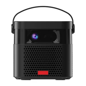 2022 nuevo 5K 3D Smart Android DLP portátil WiFi Mini proyector recargable negocios y hogar para acampar para uso doméstico y de oficina - Product Image 1