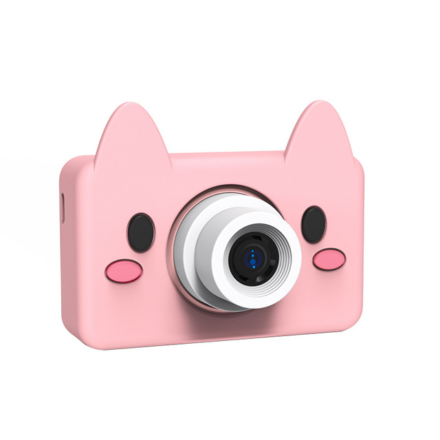 Custom LOGO Baby Gifts Birthday Cute Animal Instant Mini HD Digital Children's Camera 1080P 2.0" LCD Waterproof WiFi