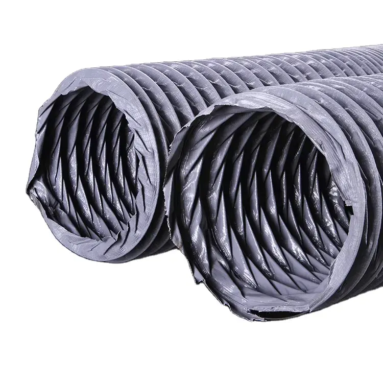4"-24" fire resistant nylon flexible duct