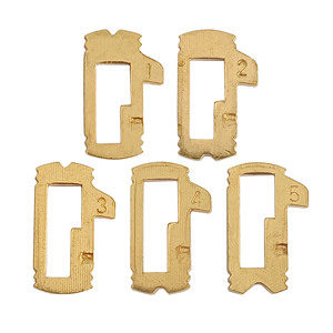 For Mercedes-Benz HU64 Lock Plates Metal Spring <b>Repair</b> Kit <b>Car</b> Locksmith Tool - Product Image 4