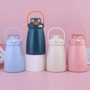 SilverJet Stainless Steel <b>Thermos</b> 750ml Vacuum Insulated Cute Design For Kids Water <b>Bottle</b> Portable Drinkware - Product Image 6