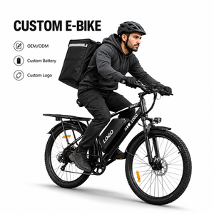 Bicicleta Eléctrica de Montaña E-MTB de 27.5 Pulgadas, 108 km de Autonomía, Bicicleta Eléctrica de Carga para Mensajería y Entrega de Alimentos, Precio de Fábrica - Product Image 1