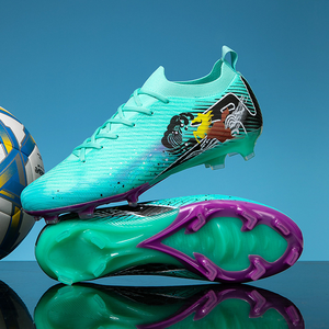 Chaussures de football unisexes pour sports de plein air, chaussures de football professionnelles à tige basse, respirantes, confortables, grandes tailles, chaussures de football pour hommes, chaussures d'entraînement de football - Product Image 1