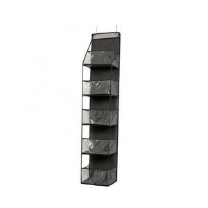 5-Shelf Over-The-Door Organizer with Side Pockets <b>Large</b> Capacity Hanging <b>Storage</b> Organizer for Bedroom Bathroom Nursery Kidroom - Product Image 4