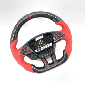 Volant en fibre de carbone de qualité supérieure pour <span class=keywords><strong>Ford</strong></span> <span class=keywords><strong>EcoSport</strong></span>, fourni par l'usine CCExcellent - Product Image 1