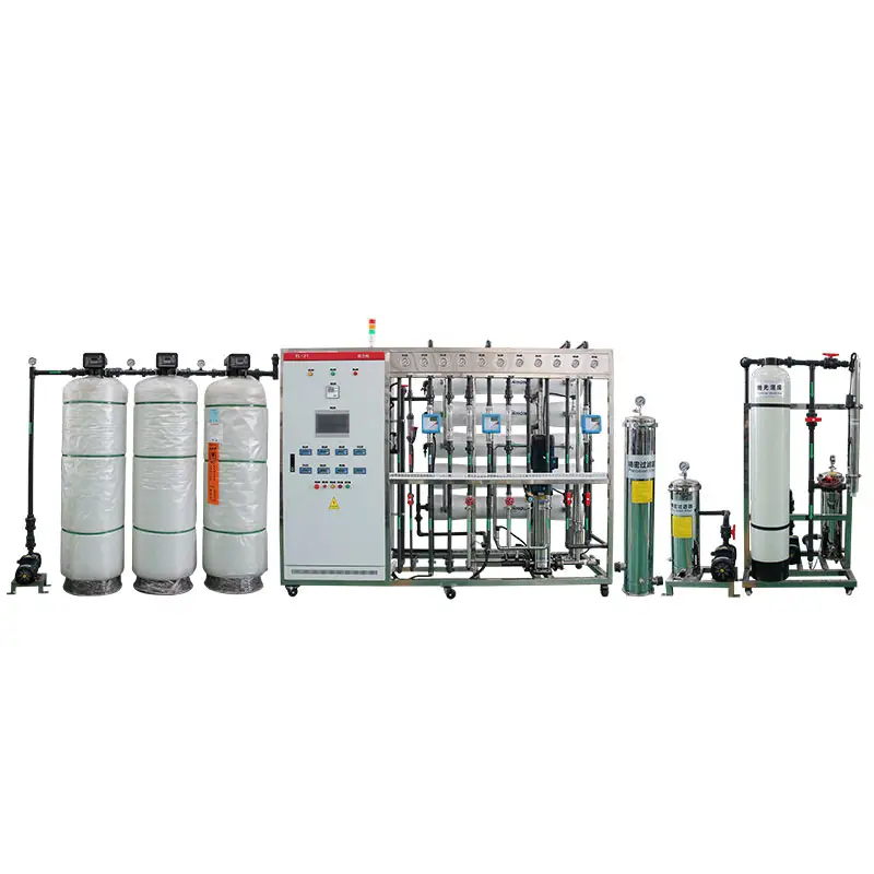 Rửa nhà máy 2000l/h nước thải lọc EDI làm sạch siêu tinh khiết xử lý nước thiết bị máy thẩm thấu ngược nước lọc