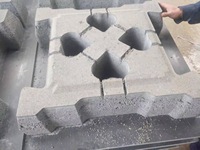 Machine automatique de fabrication de blocs, petites machines de fabrication, machine de fabrication de blocs en béton QTY4-15 pour la production de blocs en béton