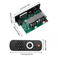 Carte de décodage 12VMP3 Décodeur MP3 audio monté sur véhicule TPA3116D2 Amplificateur de puissance 2*100W D186BT