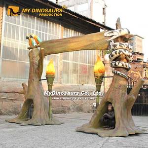 My Dino Theme Park <span class=keywords><strong>Zoo</strong></span> <span class=keywords><strong>Entrada</strong></span> de puerta animatrónica realista - Product Image 3