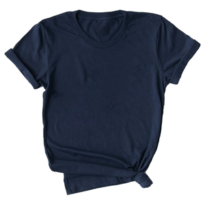 T-shirt personnalisé pour femme, style streetwear, col rond, manches courtes, en coton biologique polaire respirant et écologique, couleur gris uni - Product Image 1