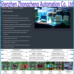 Máquina de inspección automática óptica AOI tipo fuera de línea, máquina de retroalimentación de PCB de pequeña precisión semiautomática SMT