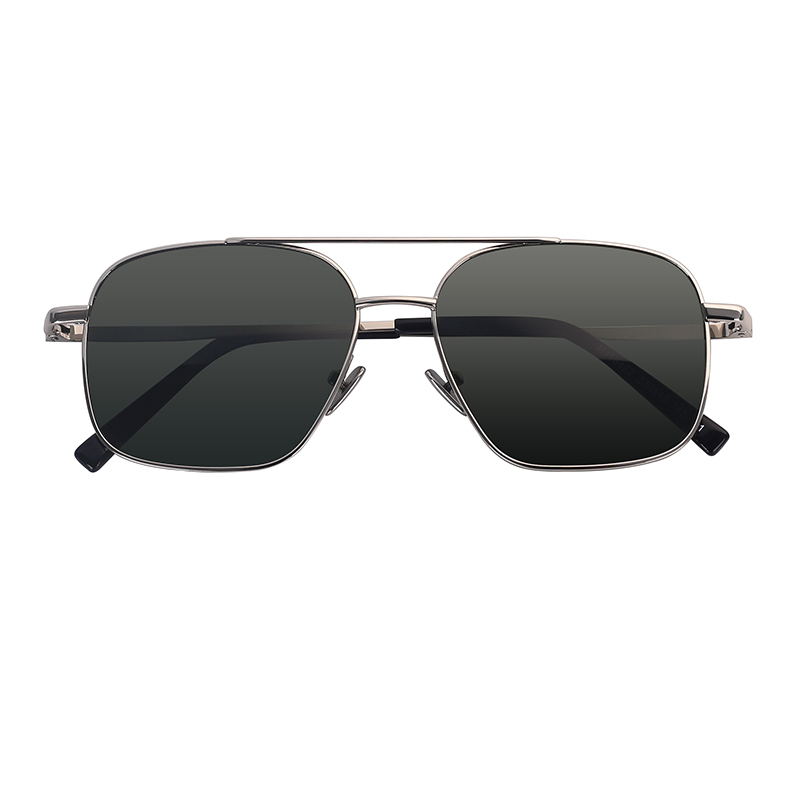 Vintage Double Bridge Sunglasses - Metal Frame & Polarized  display picture 3