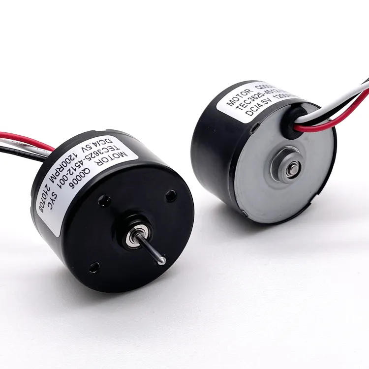 24V 5000rpm motor DC sin escobillas 3625 mini tamaño 12 voltios DC motores eléctricos