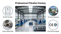 Cartuchos de Filtro Plegados de Acero Inoxidable 316 Sinterizado para Filtración de Agua, Cartuchos de Filtro de Núcleo, Filtro de Aceite Hidráulico