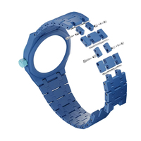 Kit de Modificación Biocerámica para Reloj de Bolsillo Swatch X AP Royal Pop, Cambio a Reloj de Pulsera, Caja Biocerámica + Correa para Royal Pop