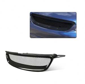قطع غيار سيارات شبك أسود للمصد الأمامي شبكة علوية لسيارة تويوتا كورولا 2003-2007 - Product Image 3