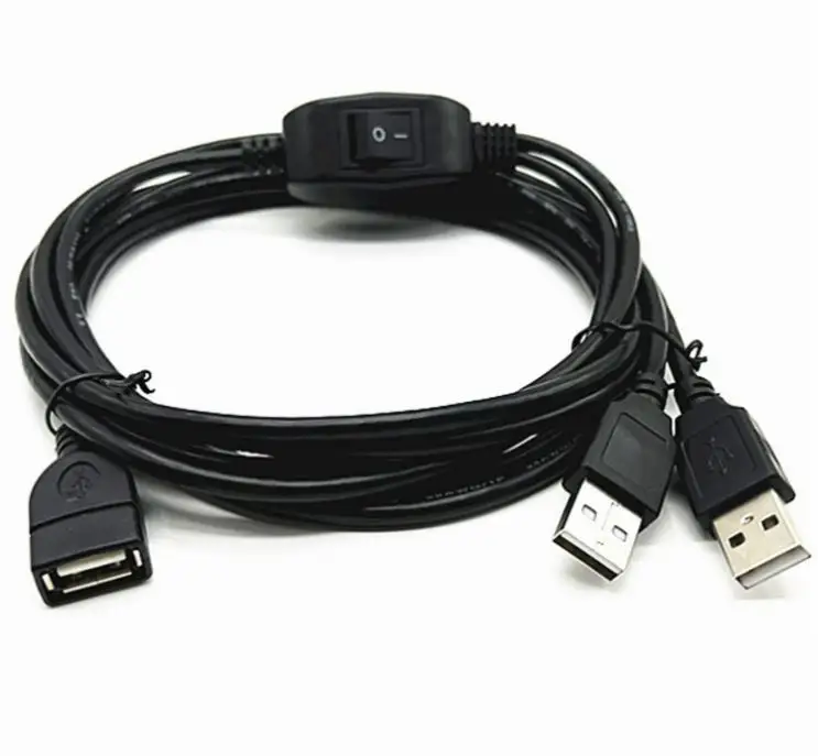 USB 2.0 Extension Cable Data Male To Female Cable Extender 1.5m For Printer Extension Cable