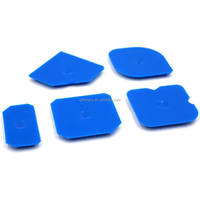 Kit de 5 outils de finition pour joints de carrelage en silicone et acrylique, grattoir à joint, raclette, personnalisable OEM, Chine
