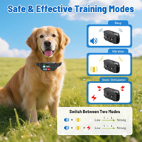 Clôture GPS sans fil invisible pour animaux de compagnie, portée 1000M, étanche IP67, rechargeable, anti-interférence, haute précision pour chiens d'extérieur