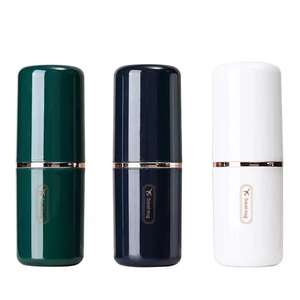 Portable Hot Sale 3 1 Durable Easy Clean Modern Toothbrush <b>Cup</b> Set <b>Plastic</b> Toothbrush Holder Handle Travel Home Office - Product Image 2