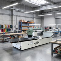 Nouveauté : Machine de découpe automatique de tissu PANDA CNC PLC haute vitesse, machine de découpe multicouche de haute qualité