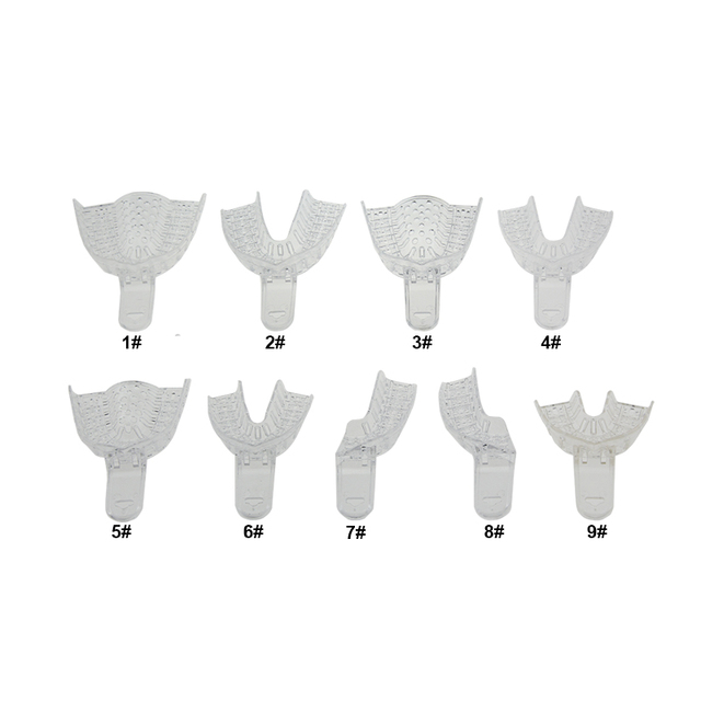 IM003B ZOGEAR Clear Plastic Dental Impression Tray