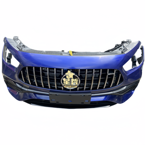 Conjunto de parachoques delantero usado de alta calidad para <span class=keywords><strong>Mercedes</strong></span>-<span class=keywords><strong>Benz</strong></span> GLA 247, incluido el tanque del radiador y el faro del guardabarros - Product Image 4