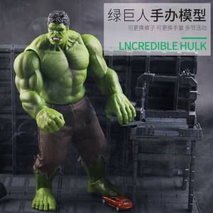 Modèle d'Anime PVC grandeur nature Action Figure Giant Green <span class=keywords><strong>Marvel</strong></span> Superhero Collectible Model for Home Office Decor - Product Image 4