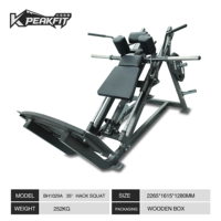 Machine de presse à jambes professionnelle, équipement de fitness commercial, machine de presse à jambes 35 degrés, machine Hack Slide, exercice de squat