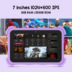 New <b>7</b> Inch Android 16 MTK Quad-core 1.3GHz Kids <b>Tablet</b> Capacitive Screen WiFi 8+256GB 5000mAh USB Type-C Education 800x1280 CM89 - Product Image 6