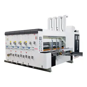 Easy Operation. Full Automatic Corrugated cardboard Printing Slotting Die Cutting Machine For Sale